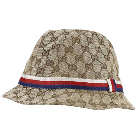 gucci cappello bimbo|Cappello beige per bambino con doppia G Gucci Kids.